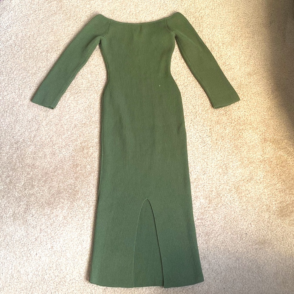 Khaite Green Dress. - Picture 5 of 15
